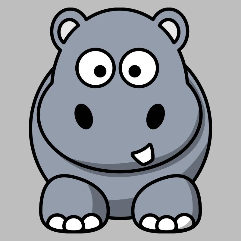 Süßes Nilpferd Geschenk Sonderangebot Idee