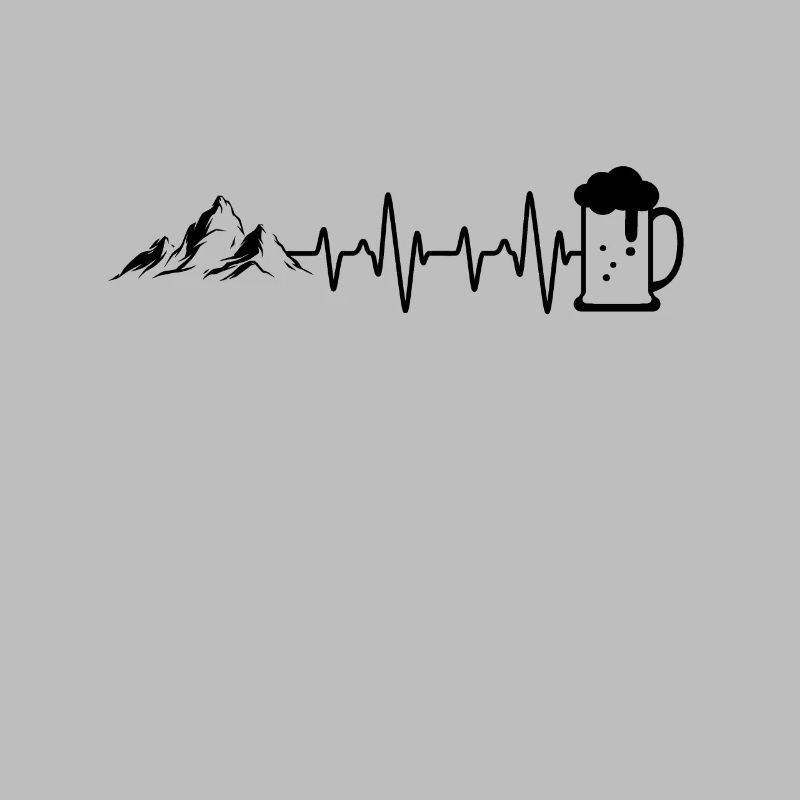 Heartbeat Mountains and Beer