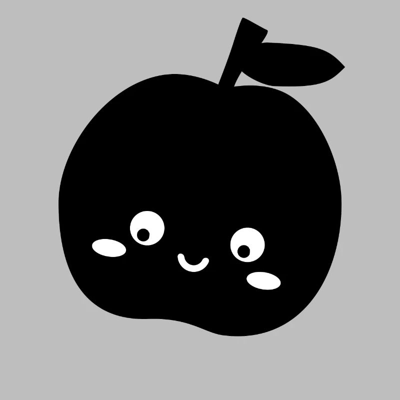 Apfelbaum Der Apfel fällt nicht weit vom Stamm SET