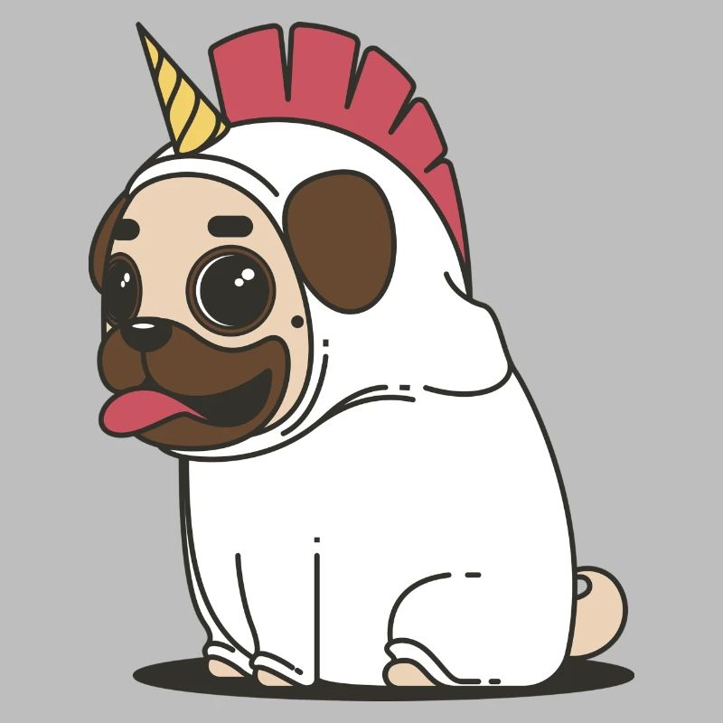 Bubule : le chien licorne