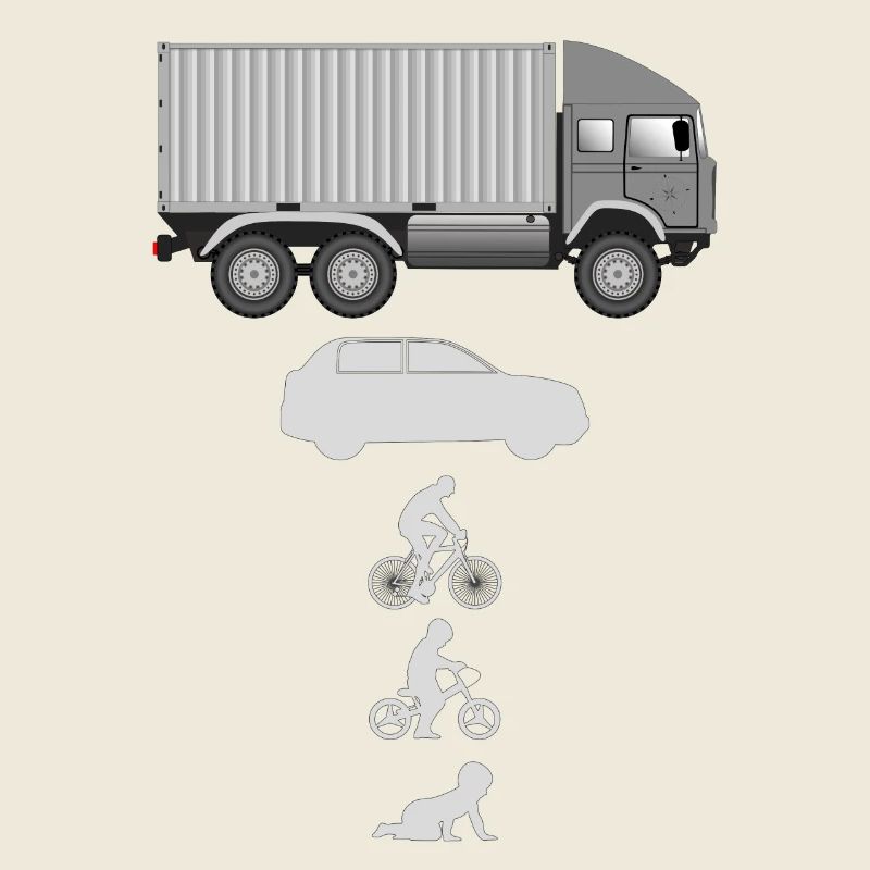 Camion porte-conteneurs Evolution