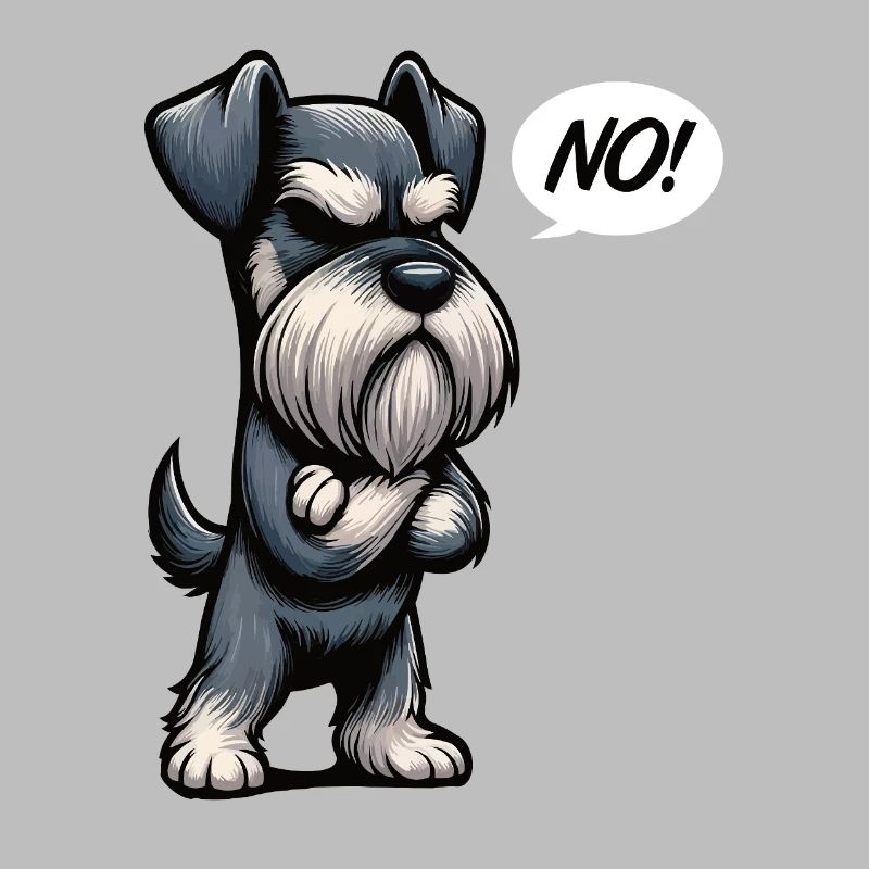 Pas de Schnauzer Schnauzer géant Propriétaire de Schnauzer