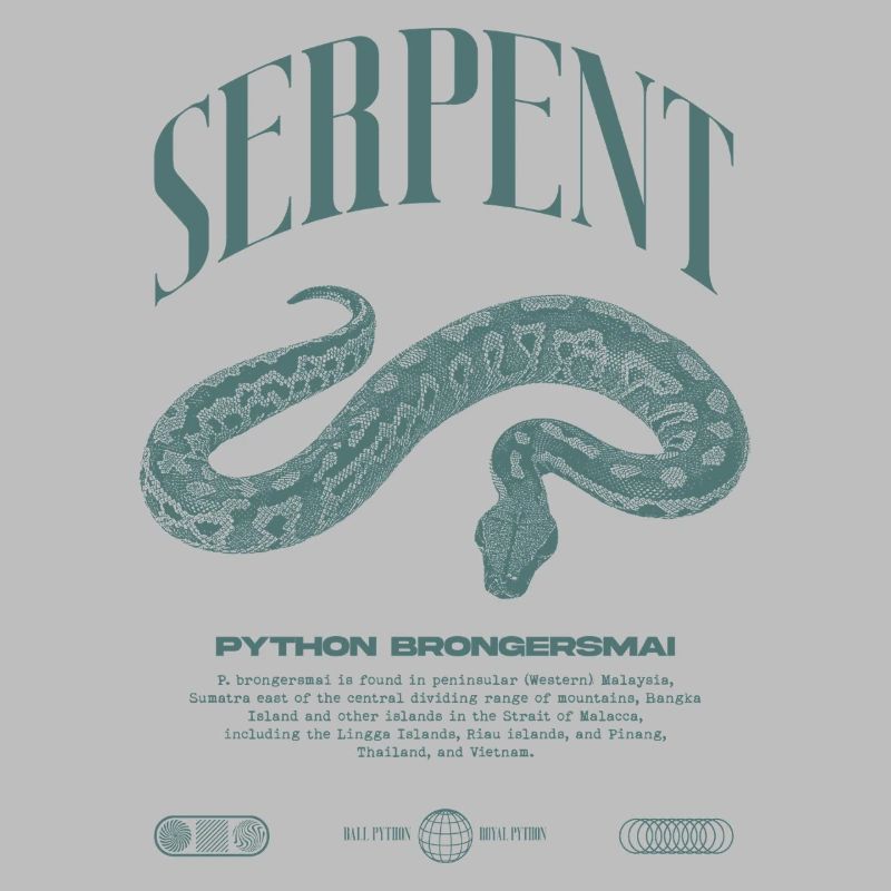 Blood Python Modern Reptile Keeper Streetwear