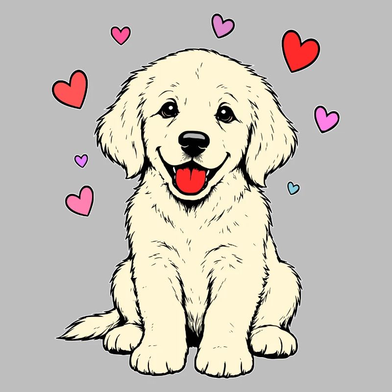 Golden_Retriever_Welpen_sitzend_Herz_beige