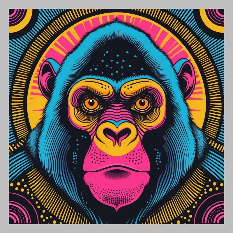 Elektrischer Gorilla