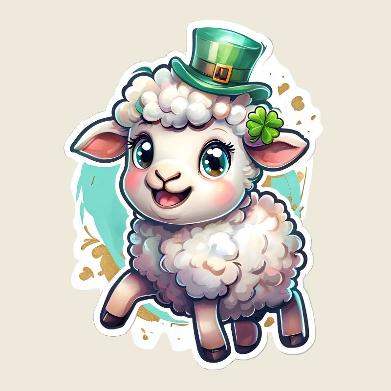 Cadeau de mouton pour la Saint-Patrick