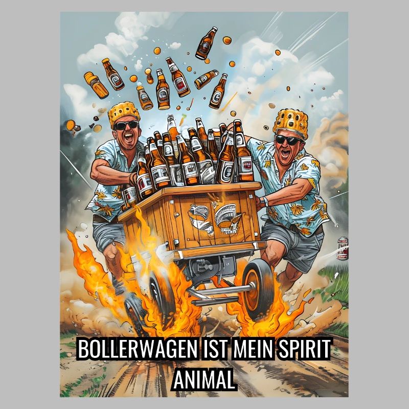 Charrette à bras boisson boisson cadeau