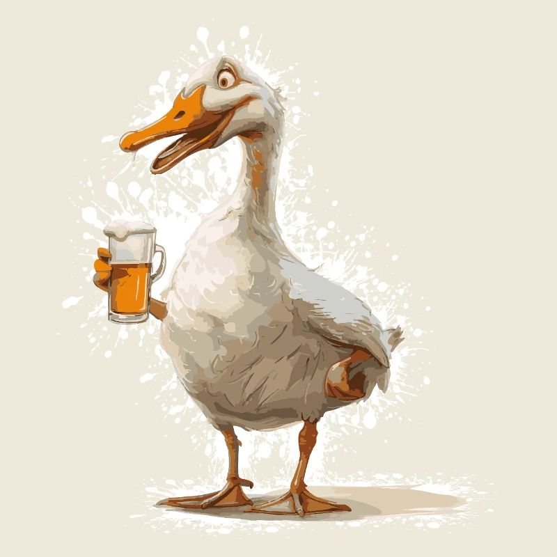 Gans Bier Lustig