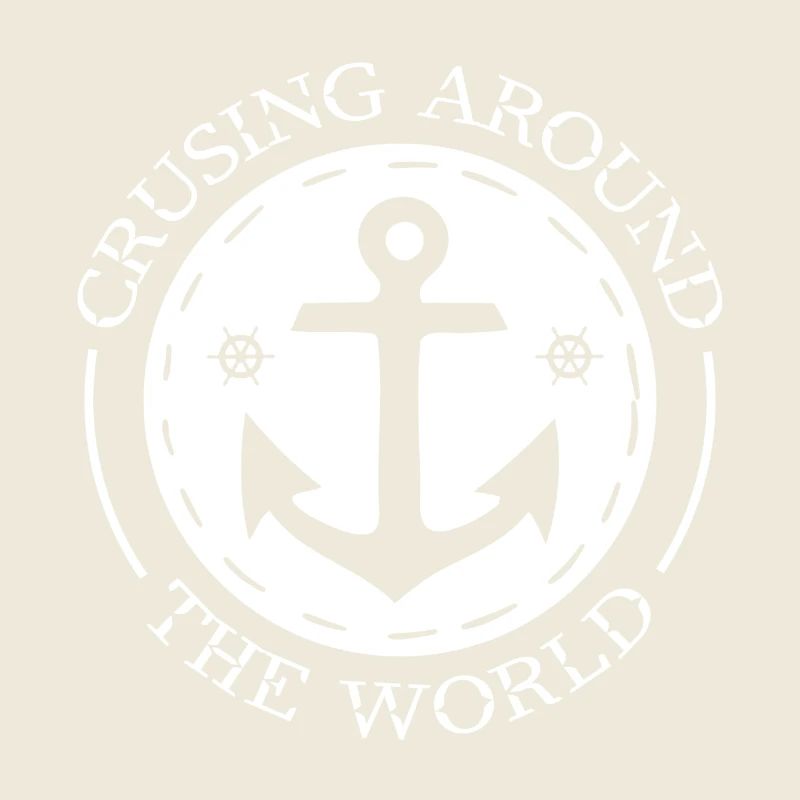 Crusing around the world - blanc