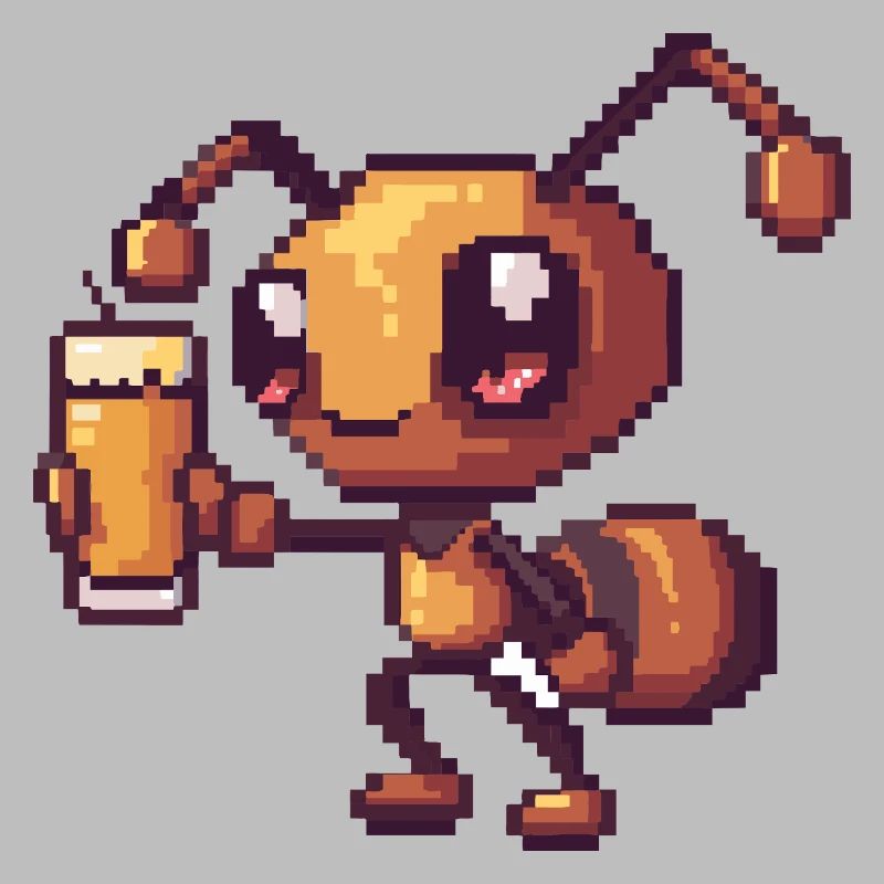 Bière Ant Pixel
