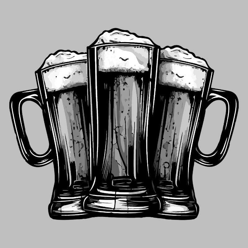 Équipe de chope de bière