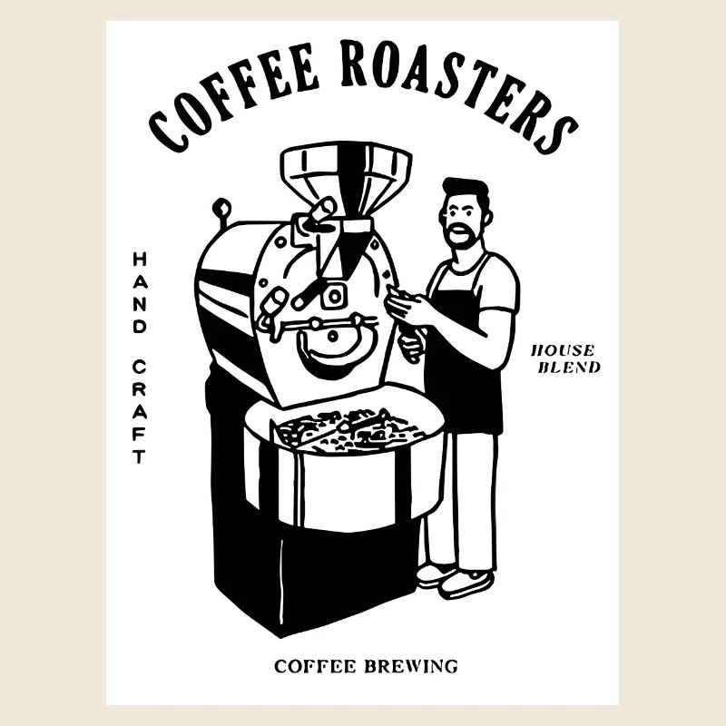 Vintage Coffee Roaster for Coffee Lovers