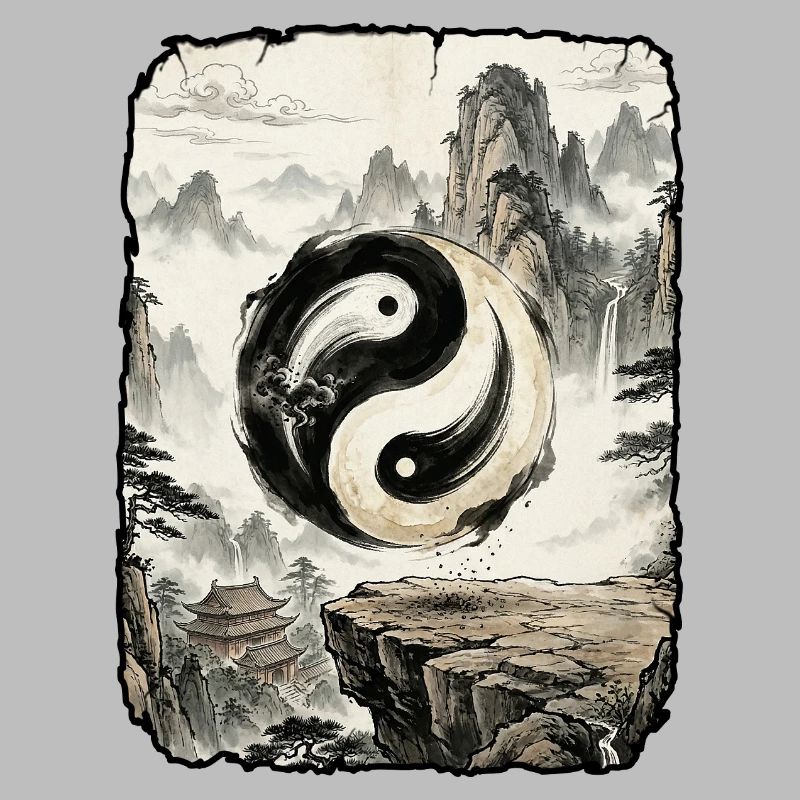Yin und Yang Geist