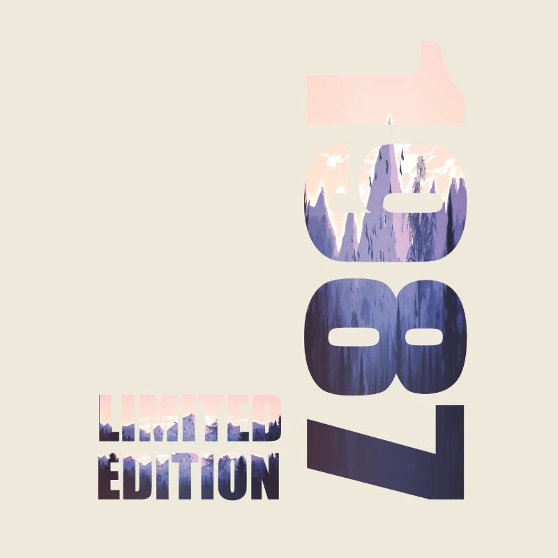 1987. Limited Edition T-Shirt Geburtstags Idee