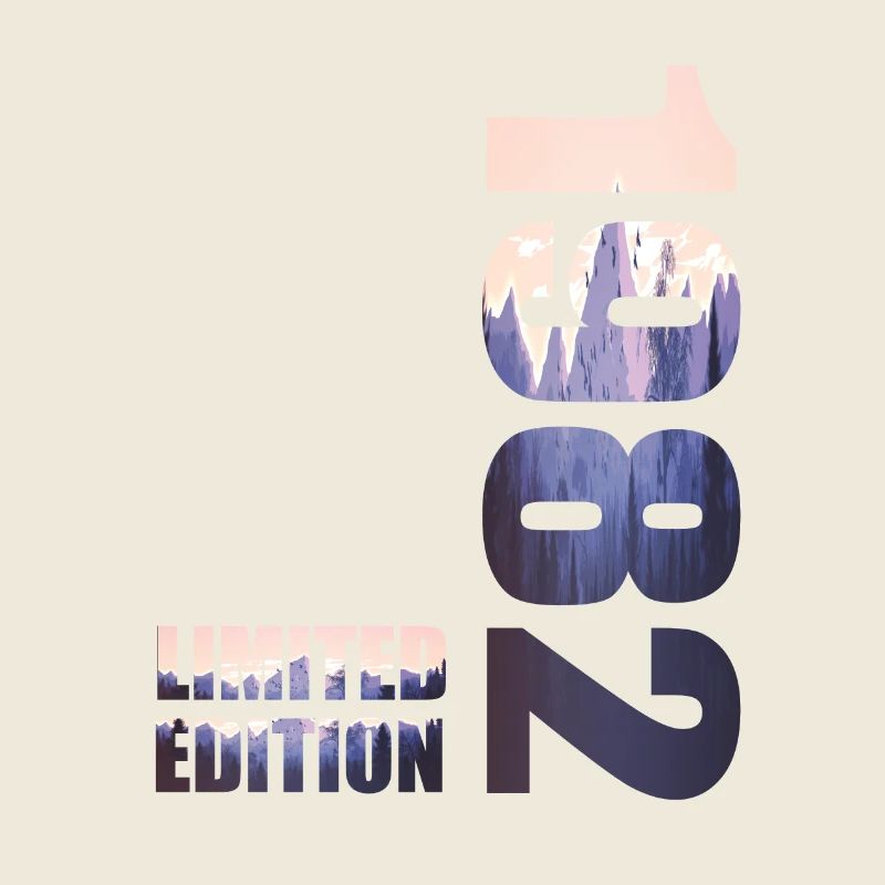 1982. Limited Edition T-Shirt Geburtstags Idee