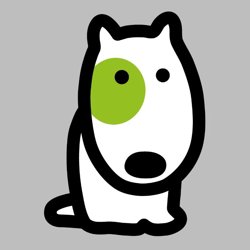 CORSO LE CHIEN à l'oeil vert (face)