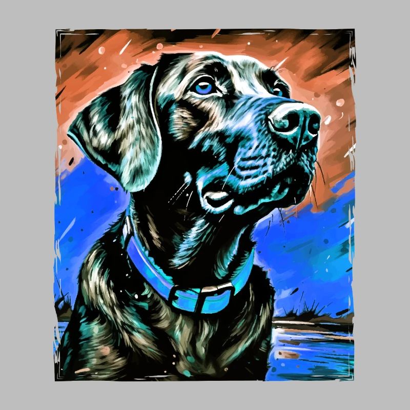 Labrador Hund Porträt