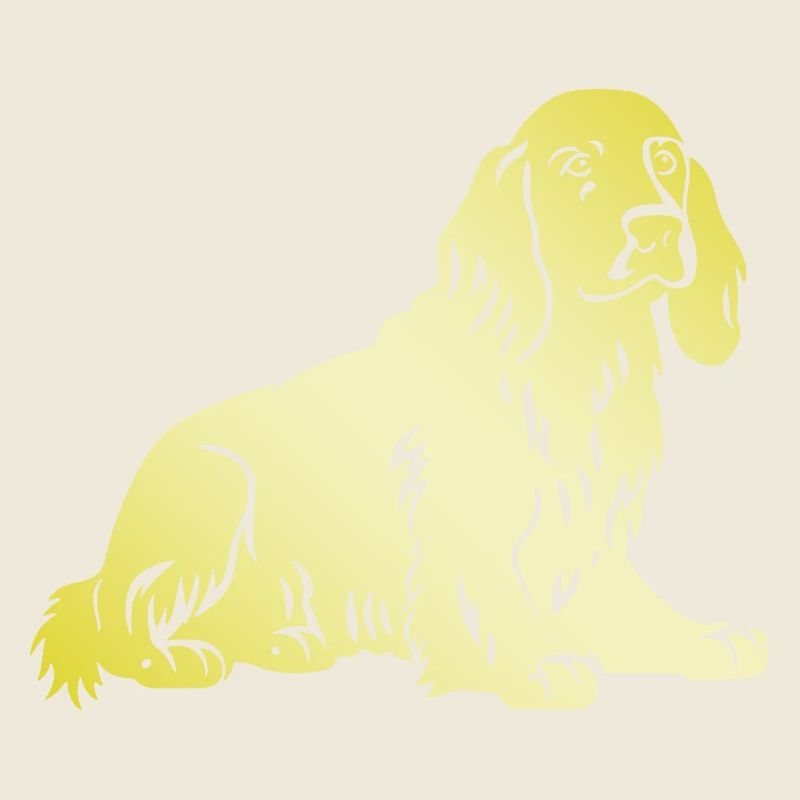 Cocker Spaniel Hund Silhouette