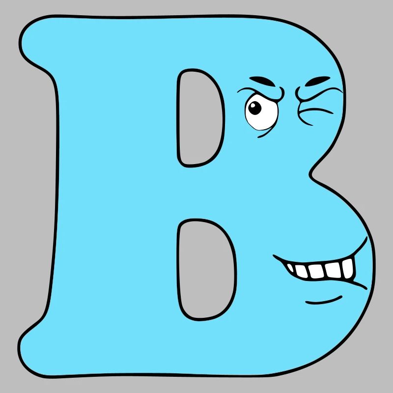 B