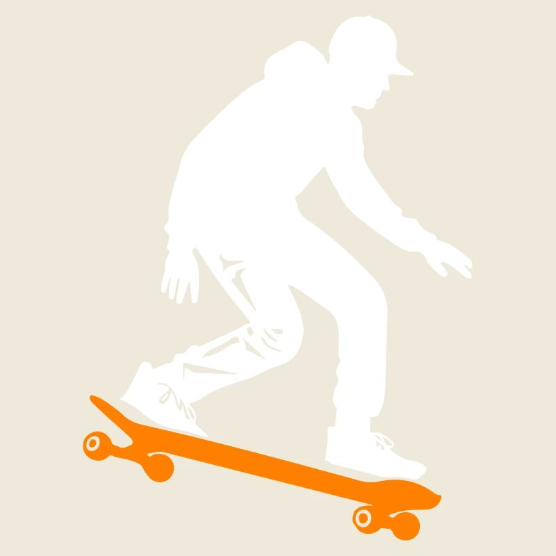 Skateboarding Homme Symbole Skateboard