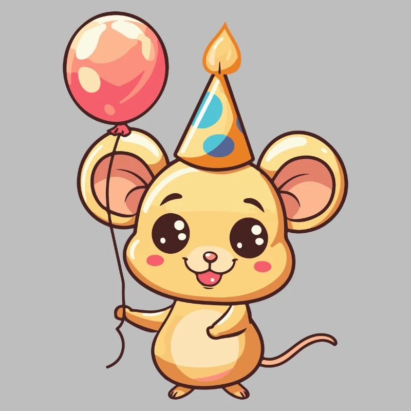 Mouse Birthday Comic