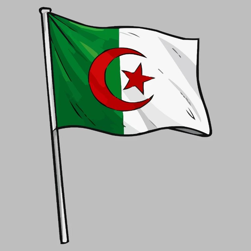 Drapeau algérien
