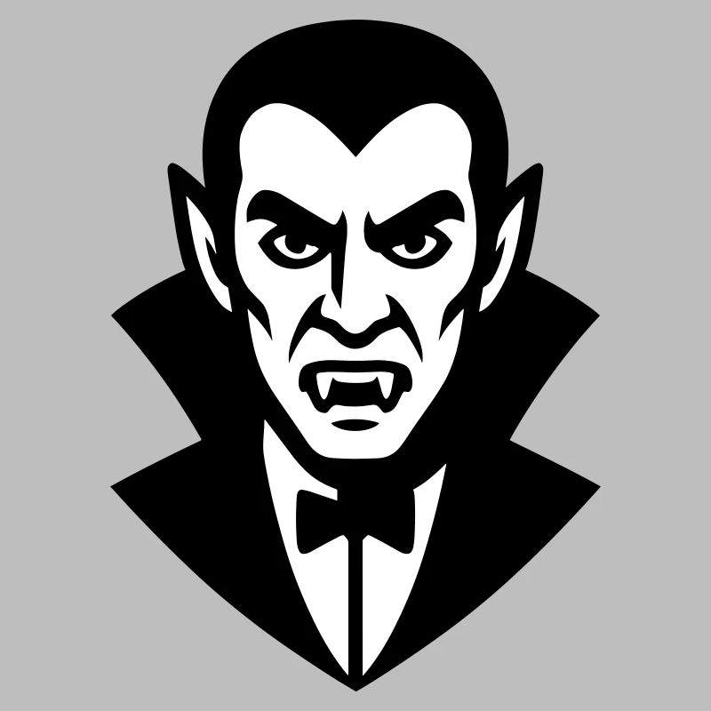 Vampire Portrait Illustration