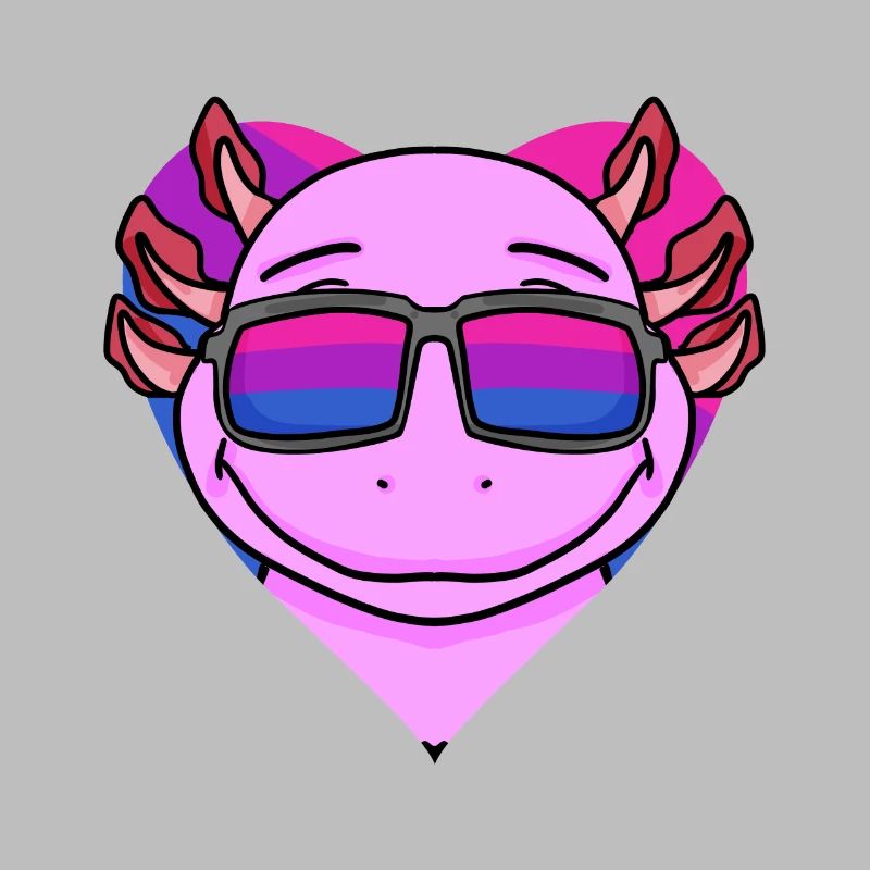 Bisexual Axolotl Gift
