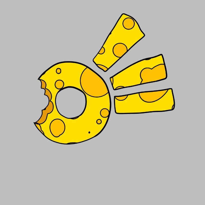 Symbole de la comète du fromage