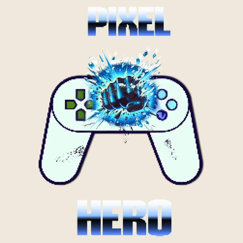 Pixel Hero - Retro Gaming Controller