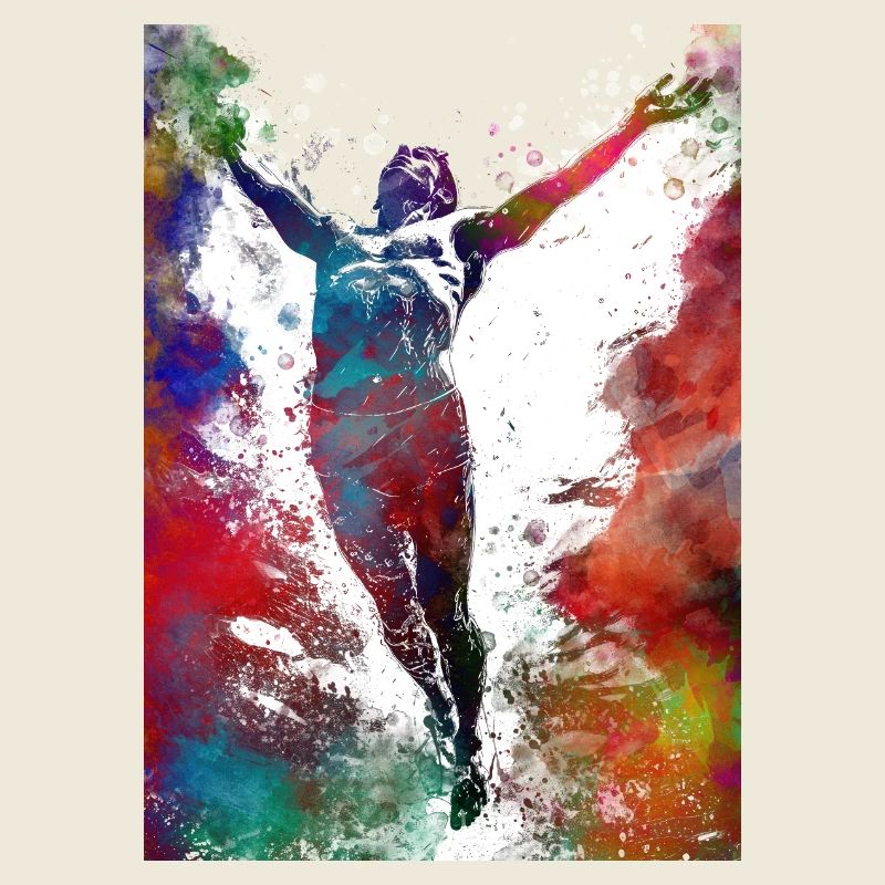 Zur Wasseroberfläche hin #sport