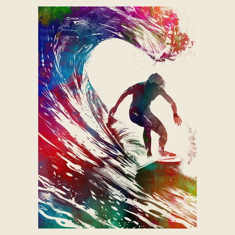 Surfer sport art #surfer #sport