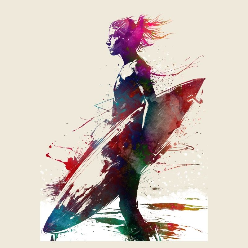 Surfeur sport art #surfer #sport