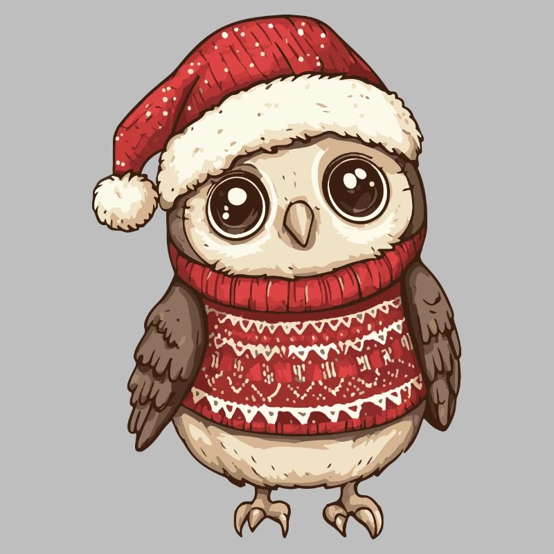 Hibou Noël
