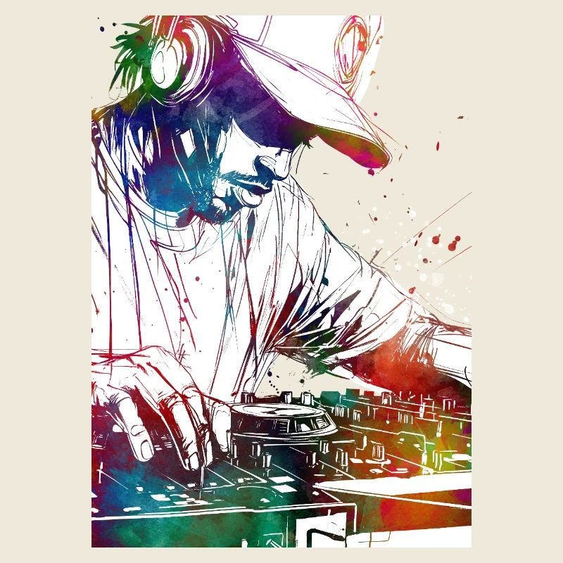 DJ-Musikkonsole