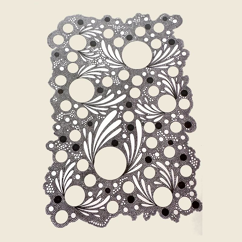 Leaf Blowing Lace Pattern