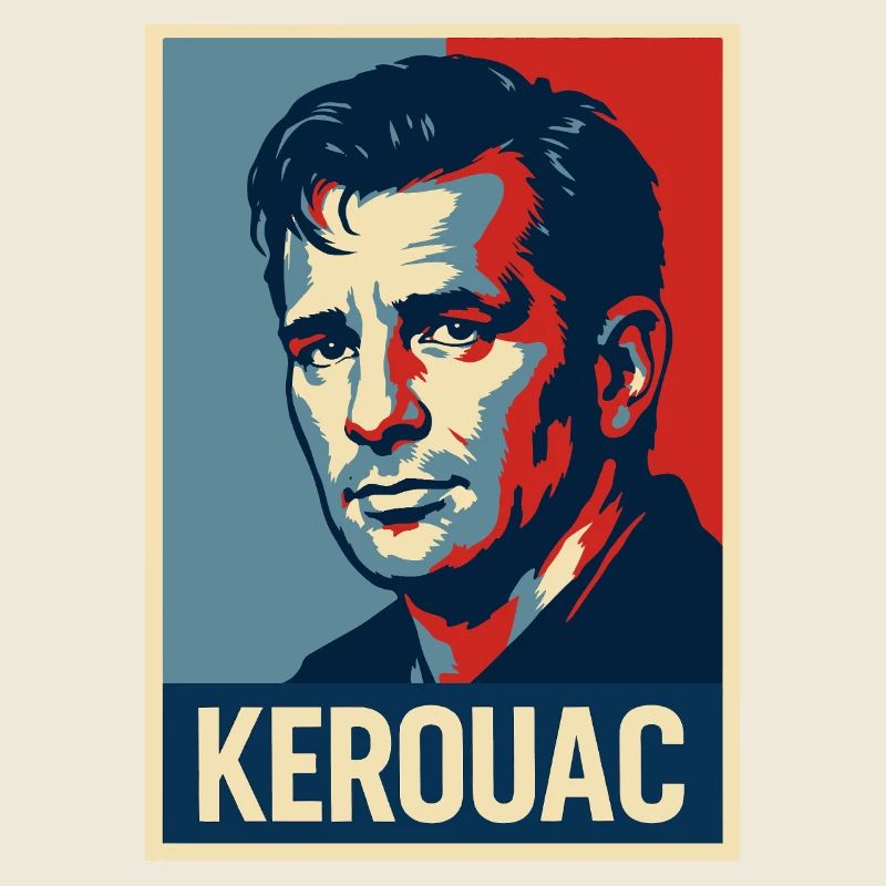 Jack Kerouac Pop-Porträt