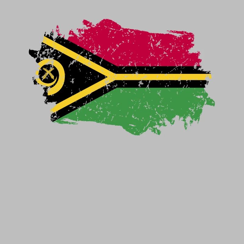 Vanuatu Drapeau Grunge Vanuatu Drapeau
