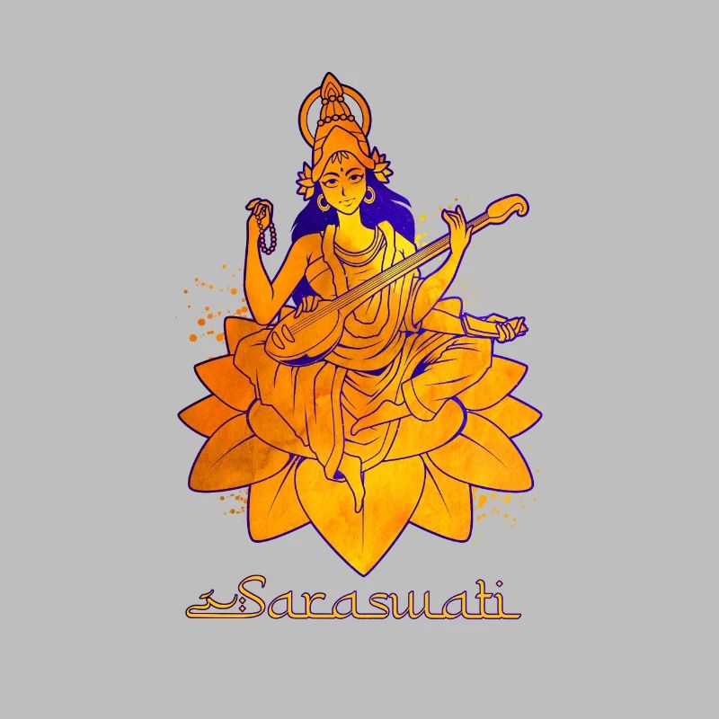 Dieu hindou - Saraswati