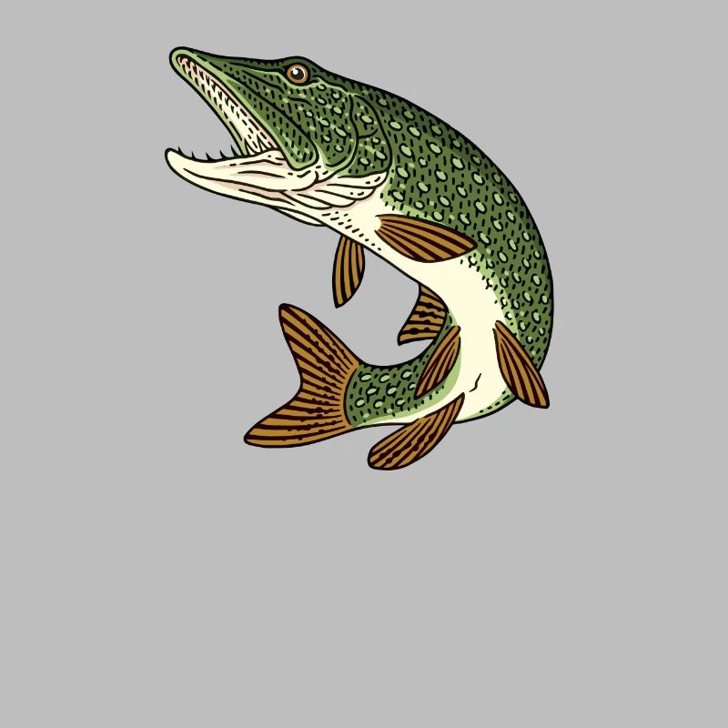 Fishing Pike Predator for Anglergraphic