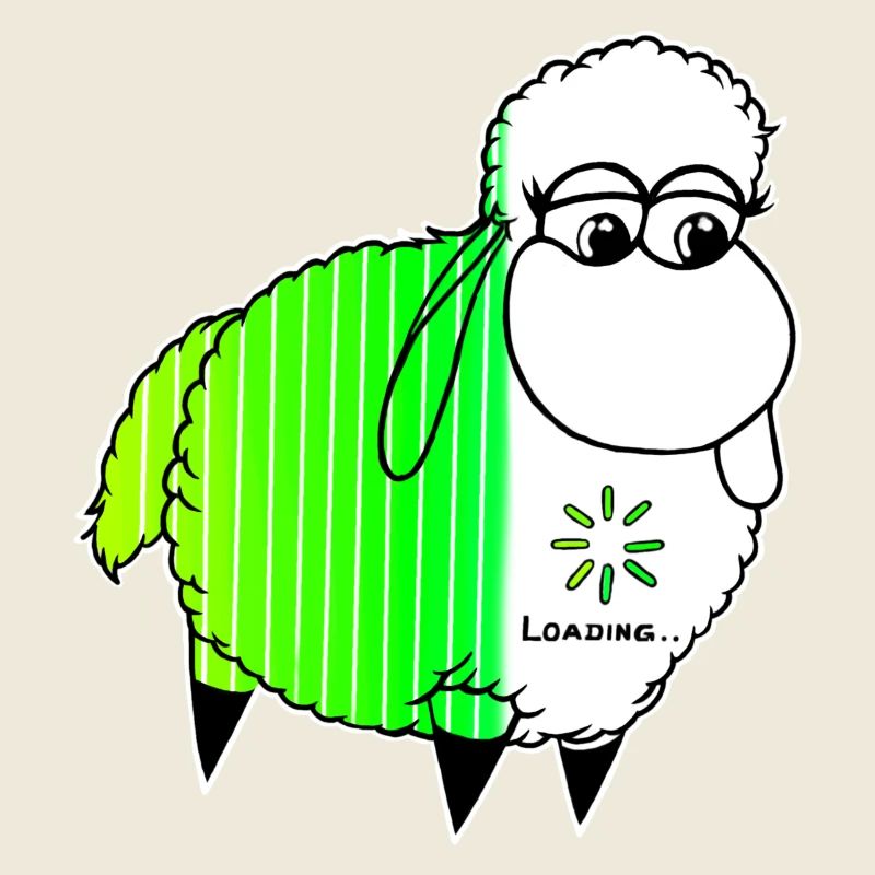 Wolly Sheepling Ladebalken-Schaf Gaming