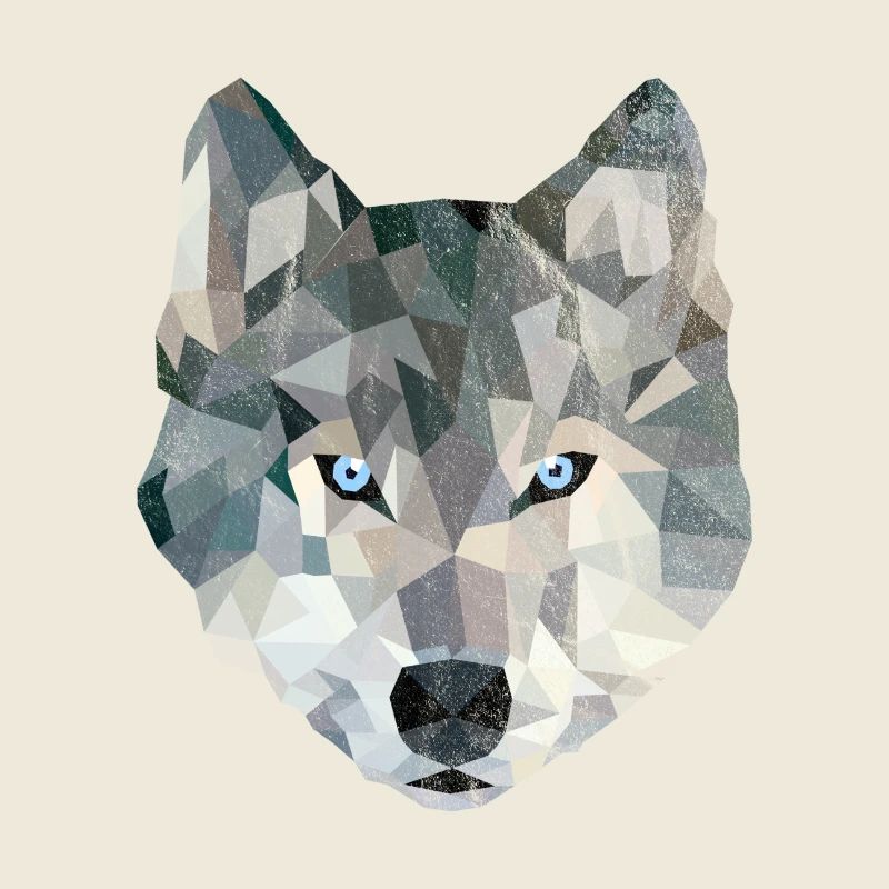 Geometrischer Wolf