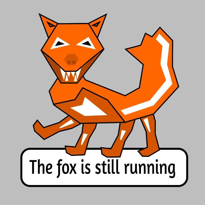 The fox is still running