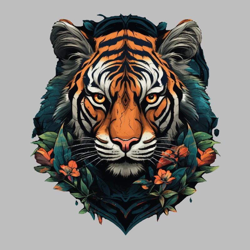 Le tigre se cache