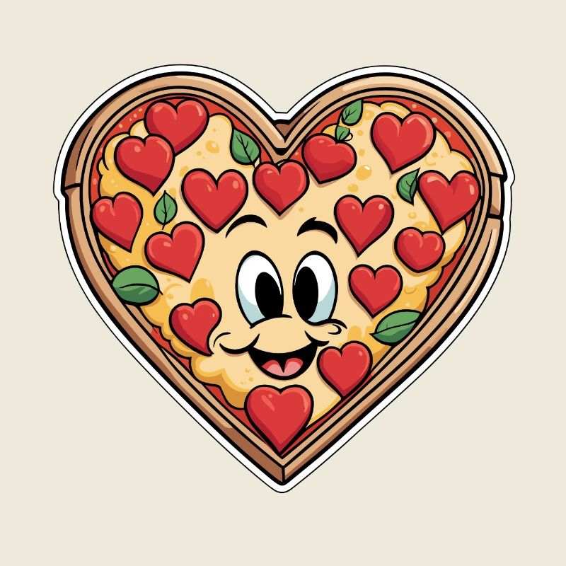 Pizza Heart - Valentine's Day