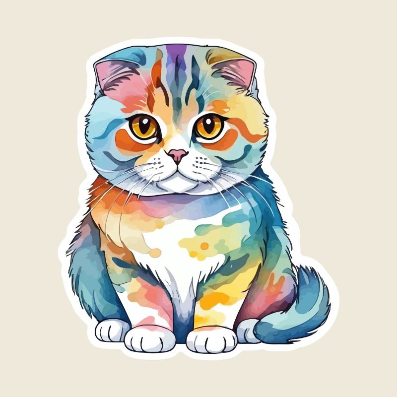 Scottish Fold Scottish Fold-Eared Cat