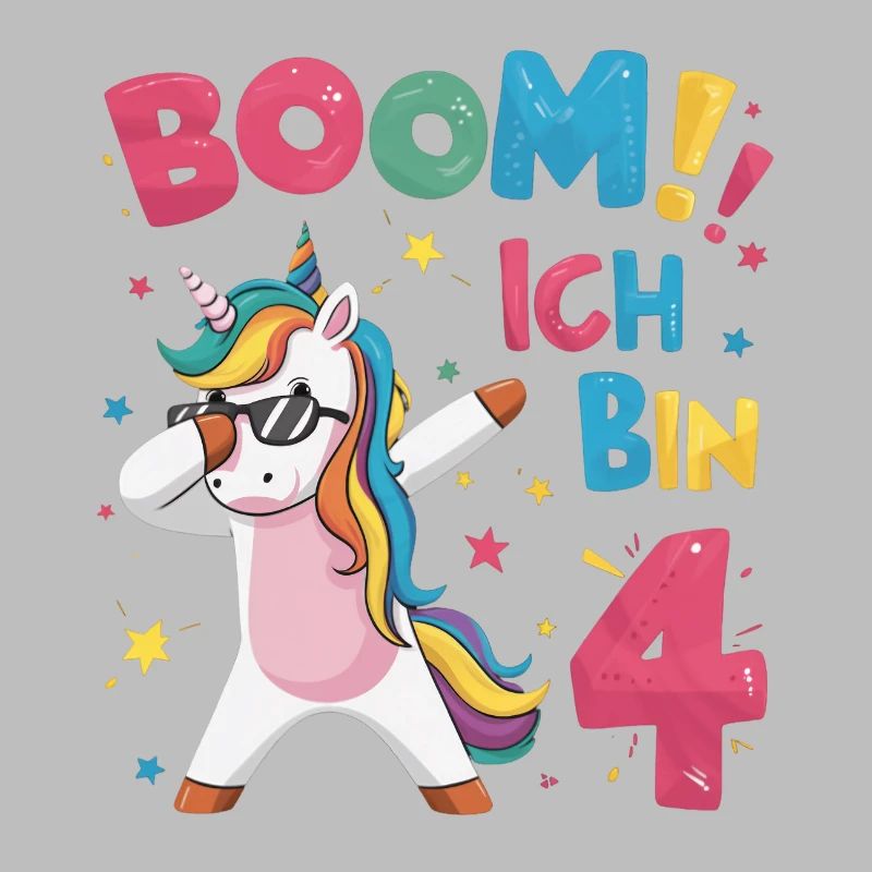 Boom! Ich bin 4 - Einhorn