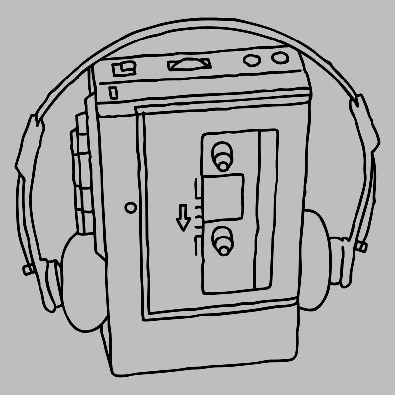 WALKMAN cassette recorder