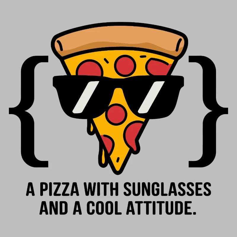 Coole Pizza Slice Sonnenbrille