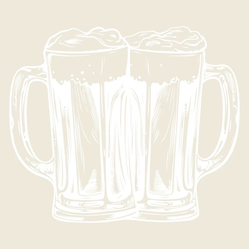 Bier Anstoßen Bierkrug